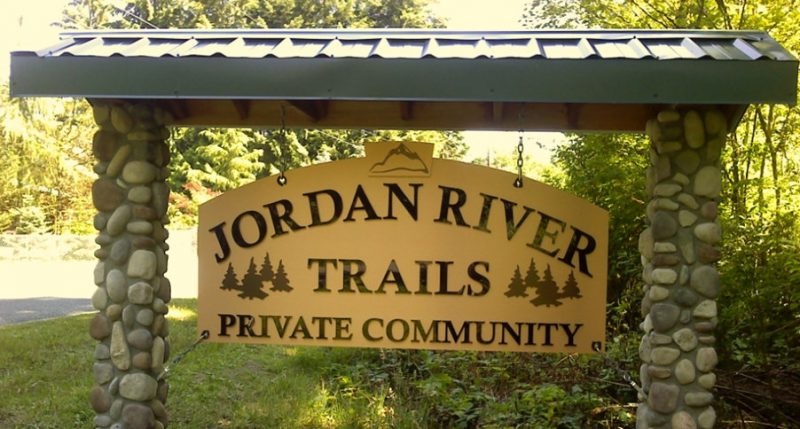 Jordan River Trails Sign